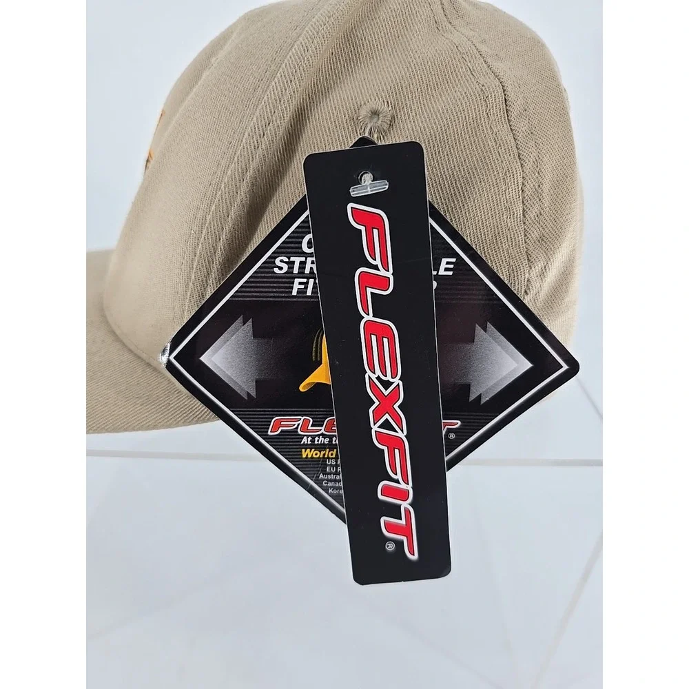 FlexFit SF Lancers Logo Hat‎ Cap Tan NWT Small To Medium Fit